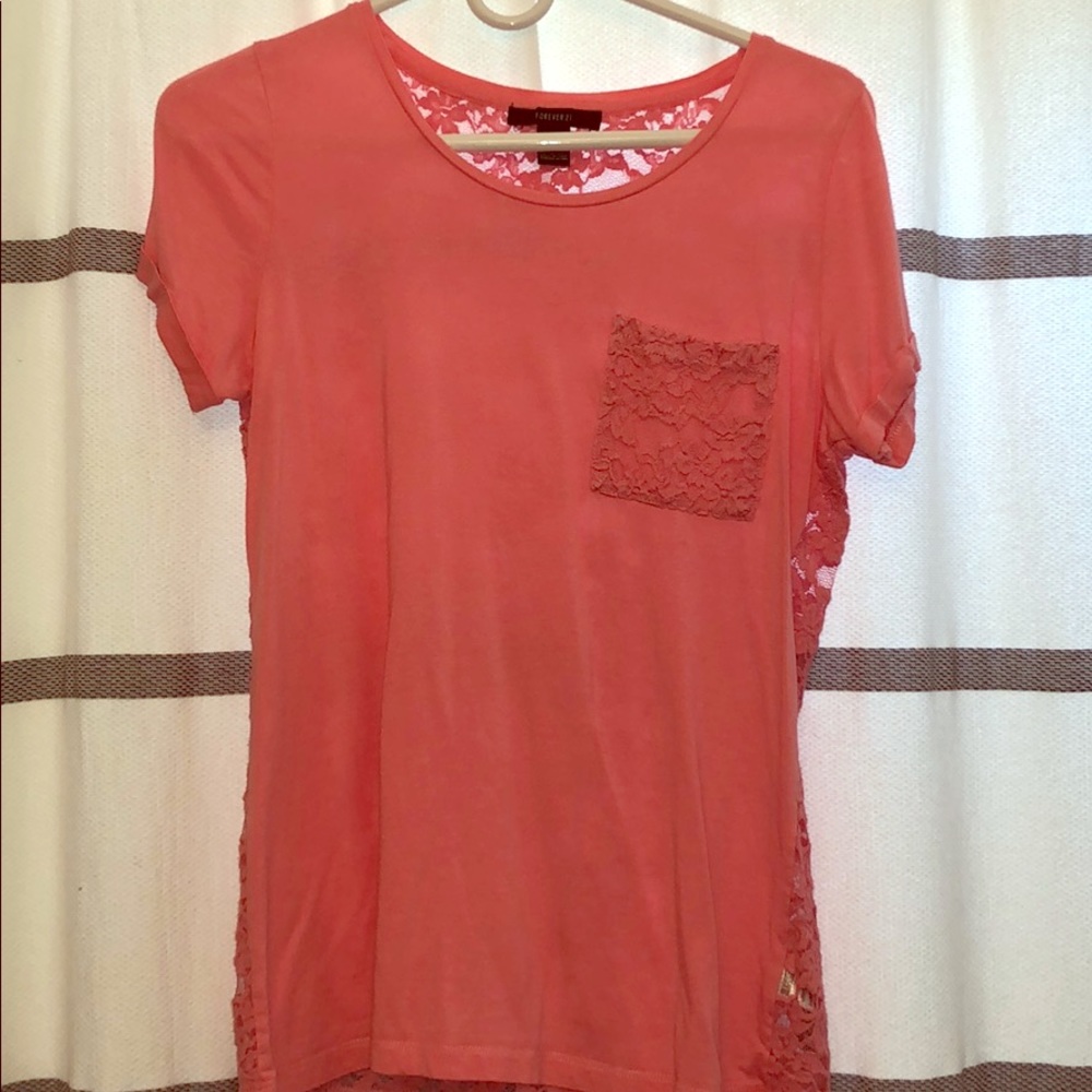 Forever 21 Laced Top